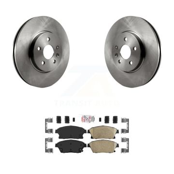 Front Disc Brake Rotors And Ceramic Pads Kit For 2013-2017 Chevrolet Trax Buick Encore K8A-104723