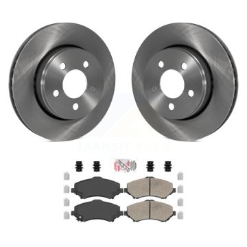 Front Disc Brake Rotors And Ceramic Pads Kit For Jeep Liberty Dodge Nitro K8A-104755