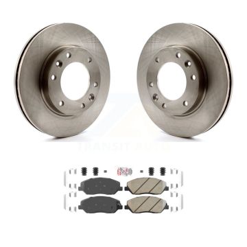 Front Disc Brake Rotors And Ceramic Pads Kit For Kia Sedona Hyundai Entourage K8A-104827