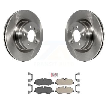 Front Brake Rotors & Semi-Metallic Pad Kit For 06-09 Land Rover Range Naturally Aspirated K8A-104874