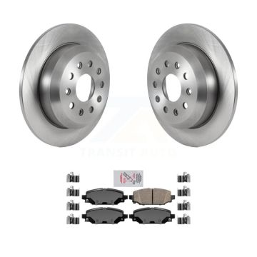 Rear Disc Brake Rotors And Ceramic Pads Kit For 2018-2020 Jeep Wrangler Sport K8A-106101