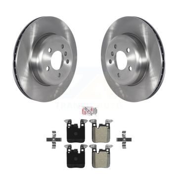 Rear Brake Rotors Semi-Metallic Pad Kit For BMW 328i xDrive 330i 335i 428i 435i 430i Gran K8A-106143