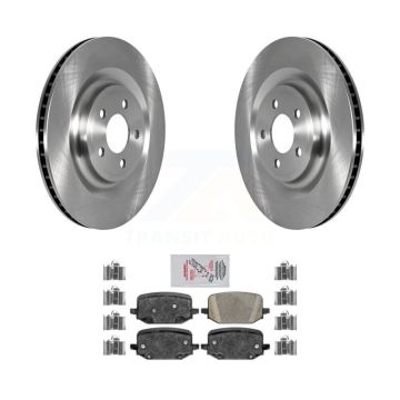 Rear Disc Brake Rotors And Ceramic Pads Kit For 2022-2023 Ford Explorer 3.3L K8A-106146