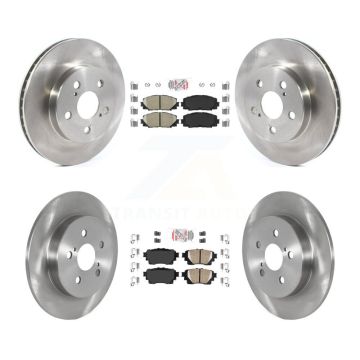 Front Rear Ceramic Pad And Brake Rotor Kit For Toyota Corolla With Electric Parking K8A-106218