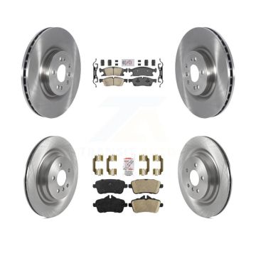 Front Rear Ceramic Pads And Disc Brake Rotors Kit For Mercedes-Benz GL350 GLS450 GL450 K8A-106227