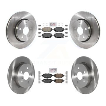 Front Rear Ceramic Pads And Disc Brake Rotors Kit For Toyota C-HR K8A-106234