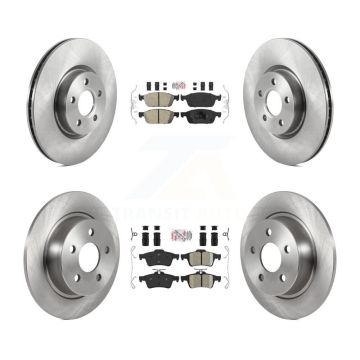 Front Rear Ceramic Pads And Disc Brake Rotors Kit For Ford Transit Connect K8A-106280
