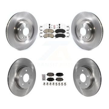 Front Rear Ceramic Pads And Disc Brake Rotors Kit For INFINITI QX50 QX55 K8A-106287