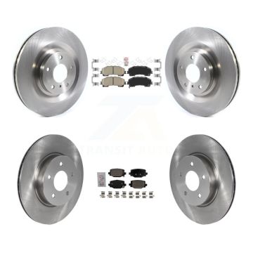Front Rear Ceramic Pads And Disc Brake Rotors Kit For INFINITI QX50 QX55 K8A-106288