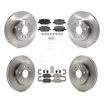 Front Rear Ceramic Pads And Disc Brake Rotors Kit For Chevrolet Camaro K8A-106297