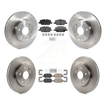 Front Rear Ceramic Pads And Disc Brake Rotors Kit For Chevrolet Camaro K8A-106298