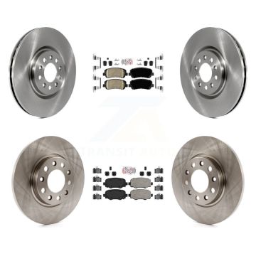 Front Rear Ceramic Pad & Brake Rotor Kit For Chrysler 200 With 330mm Diameter K8A-106367