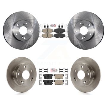 Front Rear Ceramic Pads And Disc Brake Rotors Kit For Honda Accord K8A-106738