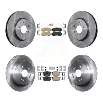 Front Rear Ceramic Pads And Disc Brake Rotors Kit For Acura RDX K8A-106849
