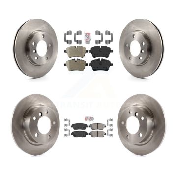 Front Semi-Metallic Rear Ceramic Pad & Brake Rotor Kit For Mini Cooper Countryman Paceman K8A-106864