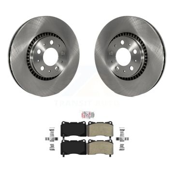 Front Brake Rotor & Semi-Metallic Pad Kit For Volvo V70 R With 305mm Diameter K8A-106962