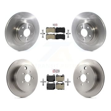 Front Rear Semi-Metallic Pad And Brake Rotor Kit For 2019 Toyota 86 Without Brembo Brakes K8A-107160