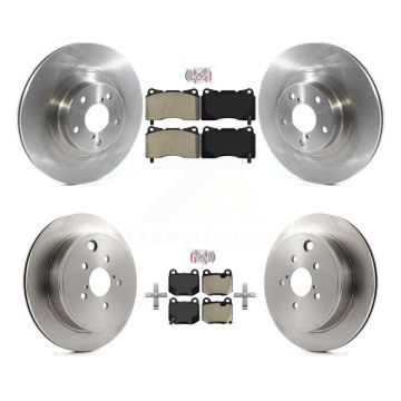 Front Rear Semi-Metallic Pad And Brake Rotor Kit For 2019 Toyota 86 Without Brembo Brakes K8A-107161