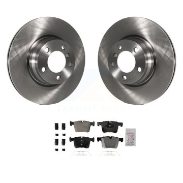 Front Brake Rotor Semi-Metallic Pad Kit For BMW 328i 330e With 330mm Diameter K8A-107212