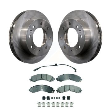 Front Brake Rotor & Semi-Metallic Pad Kit For GMC Chevrolet Sierra 2500 HD Silverado 3500 K8A-107220