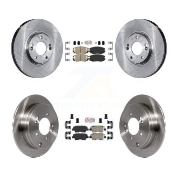 Front Rear Ceramic Pads And Disc Brake Rotors Kit For 2010 Hyundai Azera To 07 06 09 K8A-107442
