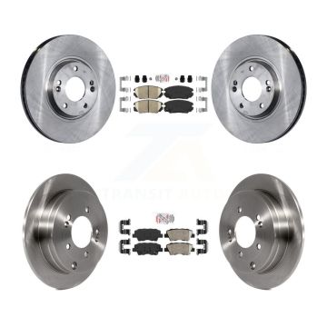 Front Rear Ceramic Pads And Disc Brake Rotors Kit For 2010 Hyundai Azera To 07 06 09 K8A-107443