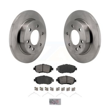 Rear Brake Rotor & Semi-Metallic Pad Kit For Mercedes-Benz Sprinter 2500 3500 4500 3500XD K8A-107459