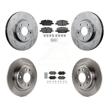 Front Rear Ceramic Pad Disc Brake Rotor Kit For 2022-2023 GMC Terrain w 321mm K8A-107613