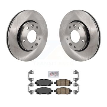 Front Disc Brake Rotors And Ceramic Pads Kit For Nissan Kicks Sentra K8A-107664