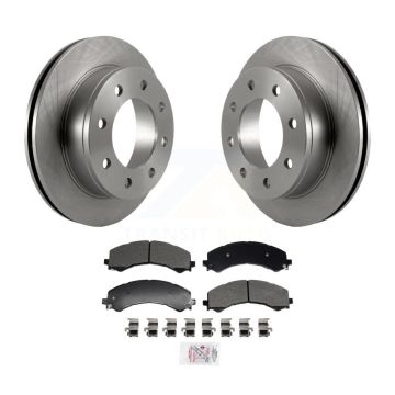 Rear Brake Rotors & Semi-Metallic Pad Kit For 2021-2023 GMC Savana 2500 Chevrolet Express K8A-107679