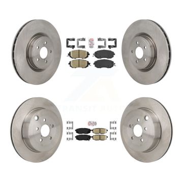 Front Rear Ceramic Pad Brake Rotor Kit For 2019-2020 Toyota 86 Base GT With Brembo Brakes K8A-107765