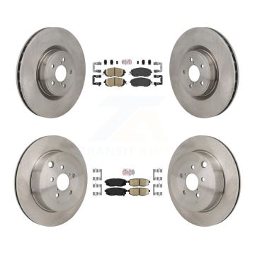 Front Rear Ceramic Pad Brake Rotor Kit For 2019-2020 Toyota 86 Base GT With Brembo Brakes K8A-107766