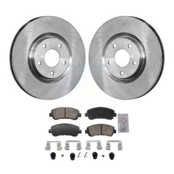 Front Disc Brake Rotors And Ceramic Pads Kit For Nissan Sentra Juke K8A-107852