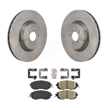 Front Disc Brake Rotor Ceramic Pad Kit For 2019-2020 Toyota 86 Base GT With Brembo Brakes K8A-107855