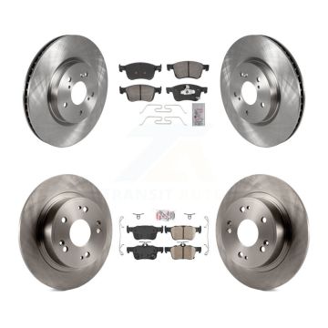 Front Rear Ceramic Pads And Disc Brake Rotors Kit For Honda Accord K8A-109256