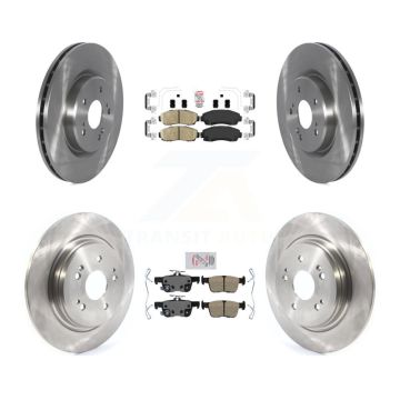 Front Rear Ceramic Pads And Disc Brake Rotors Kit For 2022-2023 Acura RDX K8A-109276