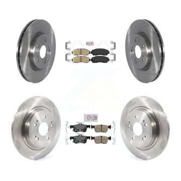 Front Rear Ceramic Pads And Disc Brake Rotors Kit For 2022-2023 Acura RDX K8A-109278