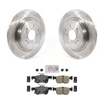 Rear Disc Brake Rotors And Ceramic Pads Kit For 2022-2024 Acura RDX K8A-109284