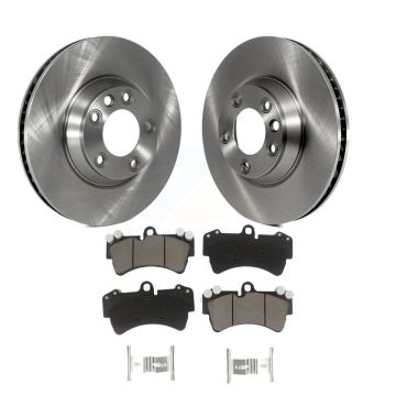 Front Disc Brake Rotor And Ceramic Pad Kit For Audi Q7 Porsche Cayenne Volkswagen Touareg K8C-100022