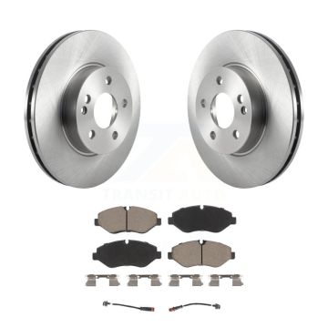 Front Disc Brake Rotors And Ceramic Pads Kit For 2016-2020 Mercedes-Benz Metris K8C-100179