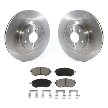 Front Brake Rotor Ceramic Pad Kit For Subaru Forester Impreza XV Crosstrek Outback BRZ 86 K8C-100187