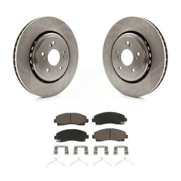 Front Disc Brake Rotors And Ceramic Pads Kit For 2015-2020 Acura TLX K8C-100193