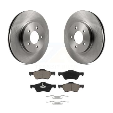 Front Disc Brake Rotors And Ceramic Pads Kit For Ford Escape Mercury Mariner K8C-100223