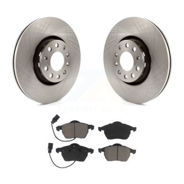 Front Disc Brake Rotors And Ceramic Pads Kit For Audi A4 Quattro A6 S6 S4 K8C-100225