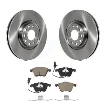 Front Disc Brake Rotors And Ceramic Pads Kit For Audi A4 Quattro K8C-100228