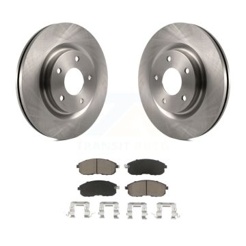 Front Disc Brake Rotors And Ceramic Pads Kit For Nissan Sentra Juke K8C-100233