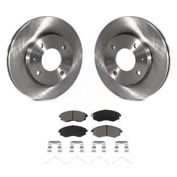 Front Disc Brake Rotor And Ceramic Pad Kit For Hyundai Elantra Sonata Kia Optima Magentis K8C-100263
