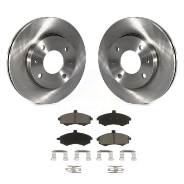 Front Disc Brake Rotors And Ceramic Pads Kit For Hyundai Elantra K8C-100264