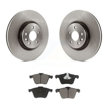 Front Disc Brake Rotors And Ceramic Pads Kit For Volvo XC70 S60 V60 S80 V70 K8C-100268