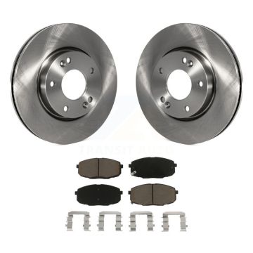 Front Disc Brake Rotors And Ceramic Pads Kit For Hyundai Elantra K8C-100278
